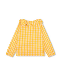 Blouse en coton - Jaune citrine