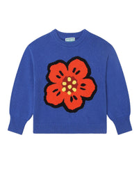 Pull en coton - Wave blue