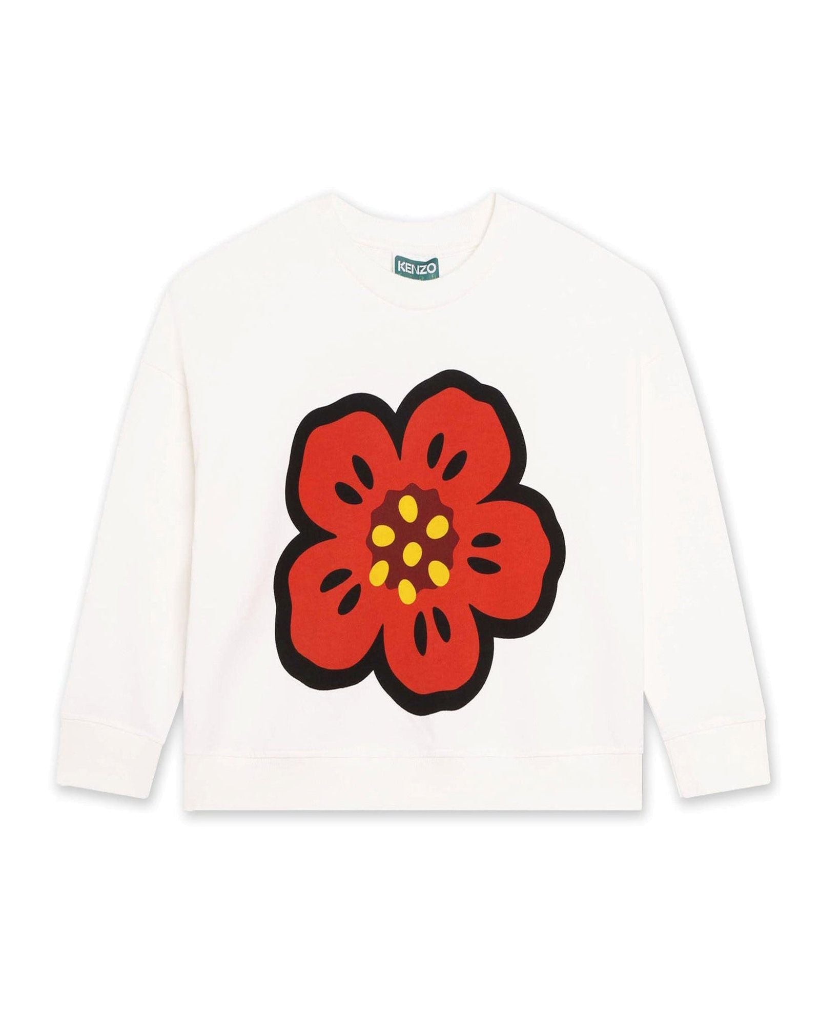 Cotton sweatshirt - Ivory