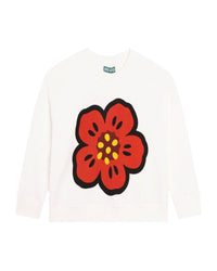 Sweatshirt en coton - Ivoire