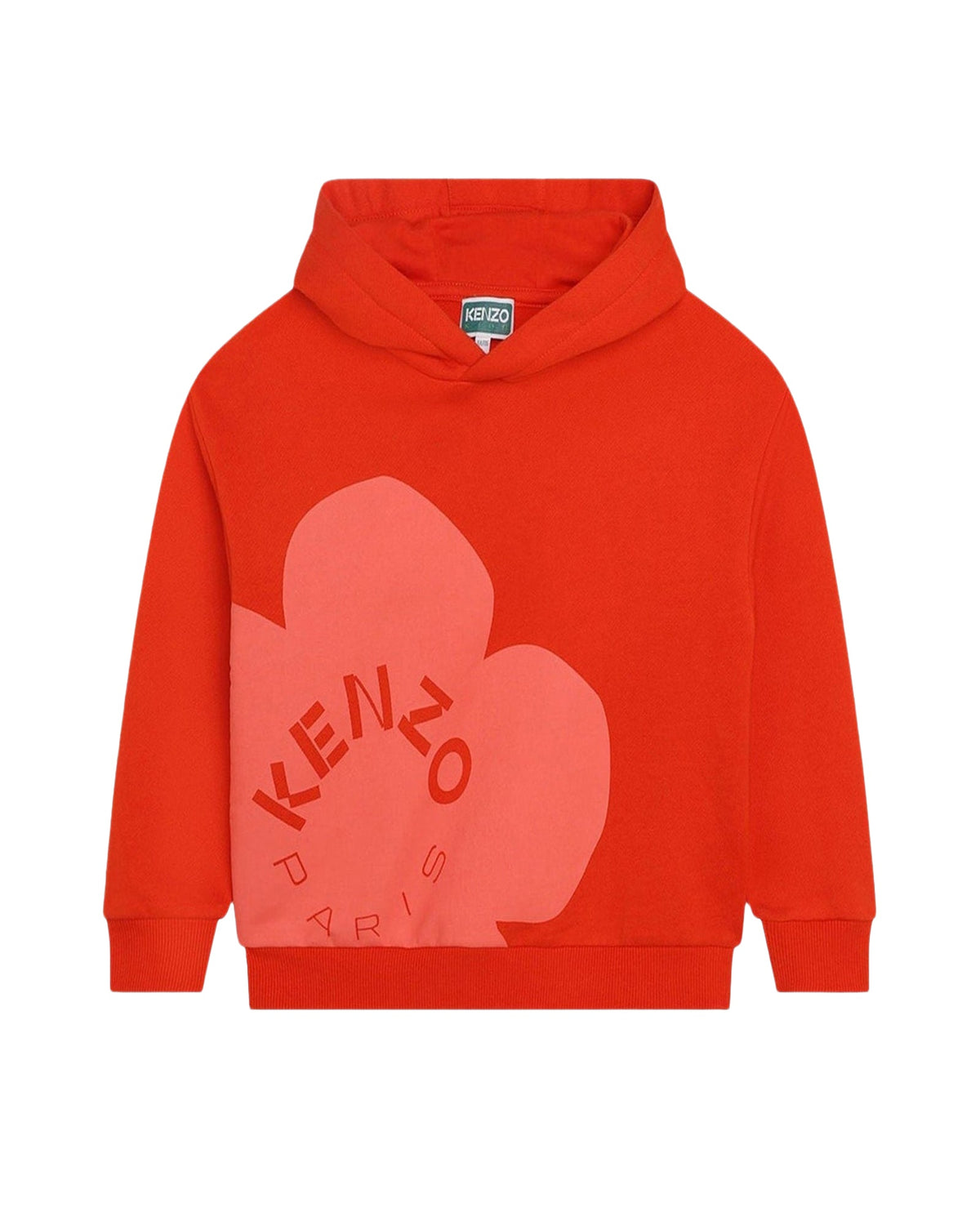 Sweatshirt à capuche en coton - Chile Red