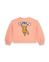 Sweatshirt en coton - Nude