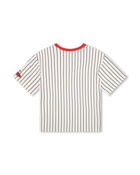 Short-sleeved cotton T-shirt - Ivory