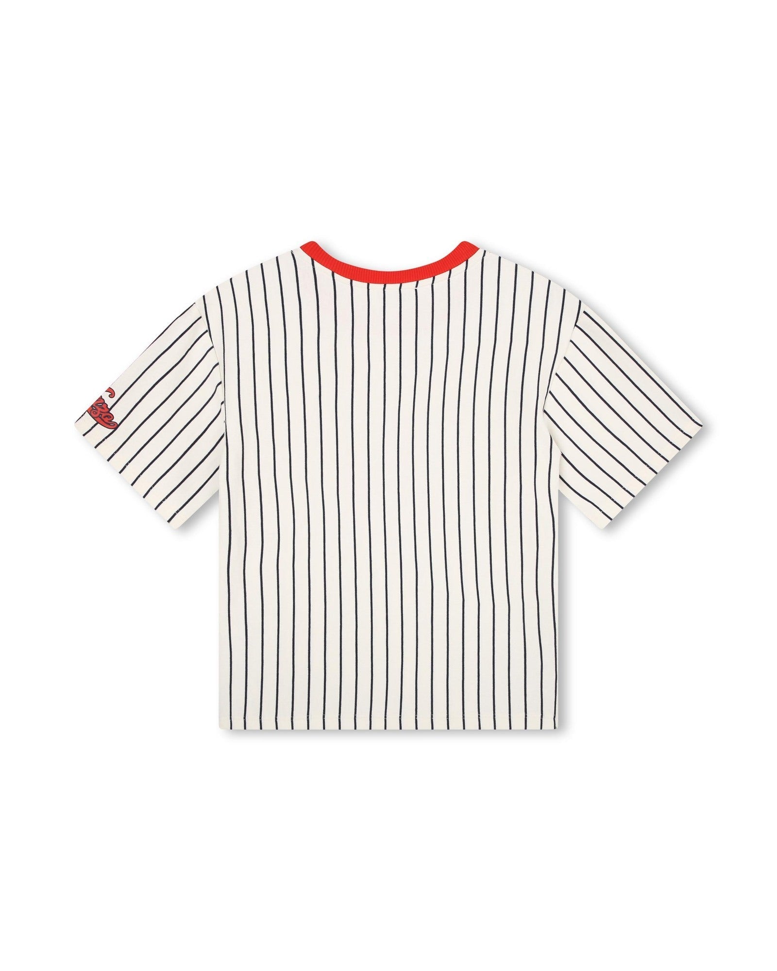 Short-sleeved cotton T-shirt - Ivory