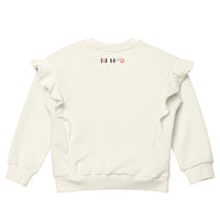 Sweatshirt loose en molleton - Naturel
