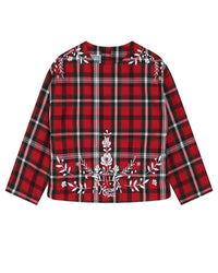 Blouse en coton - Rouge Foncé