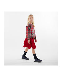 Blouse en coton - Rouge Foncé