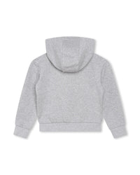 Sweatshirt à capuche en coton - Gris Chine