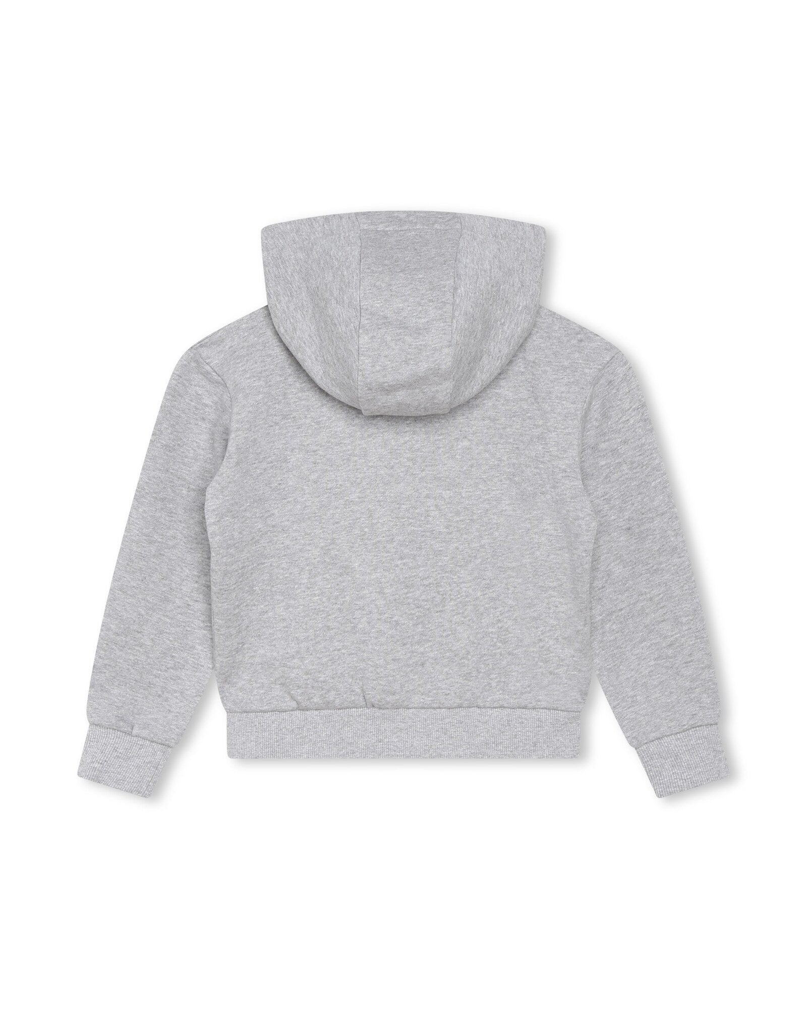 Sweat à capuche en coton - Gris Chiné