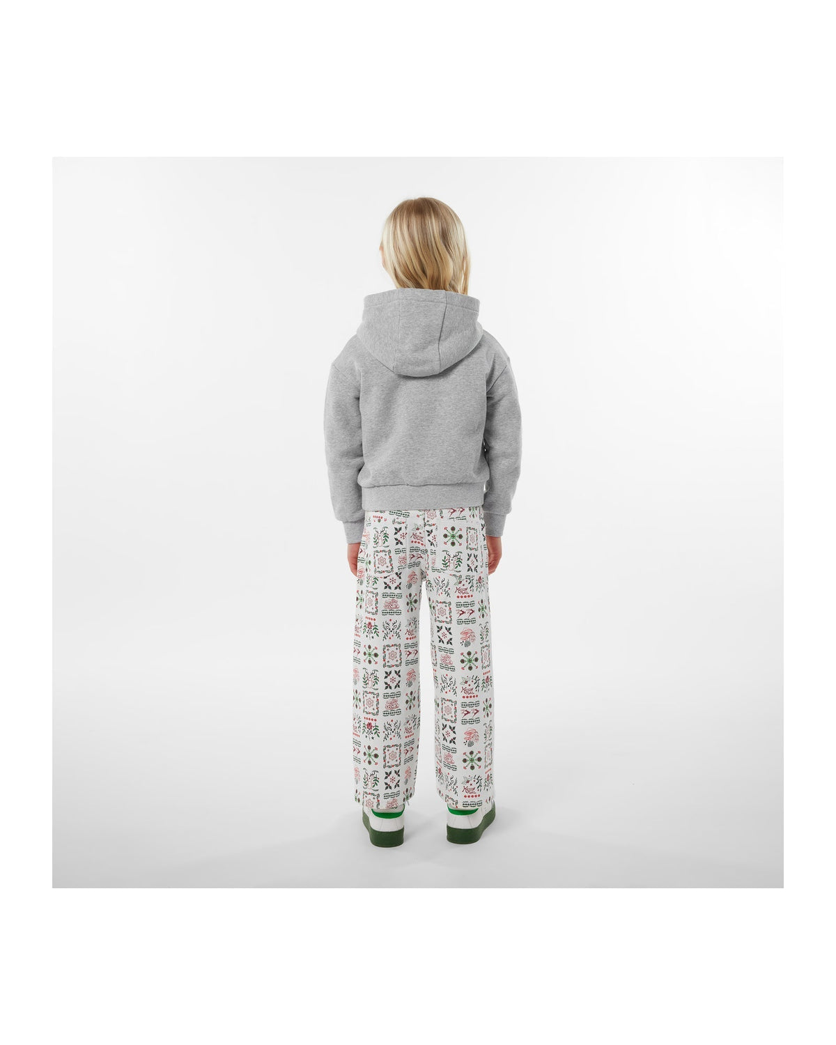 Sweatshirt à capuche en coton - Gris Chine