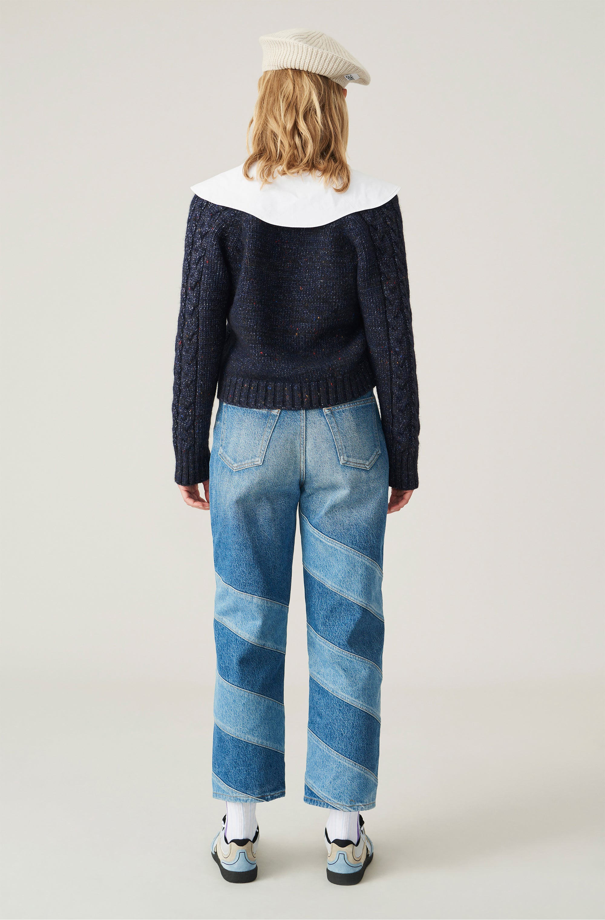 Cardigan en laine mélangée - Sky Captain