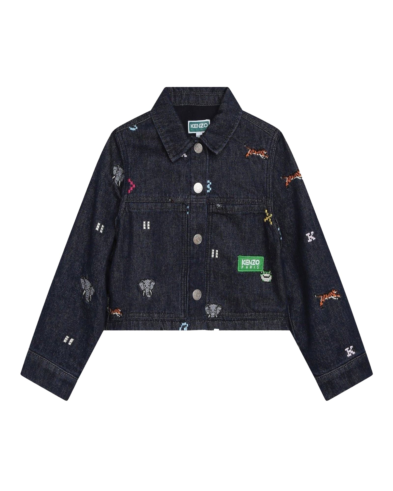Veste brodé en denim - Denim Brut