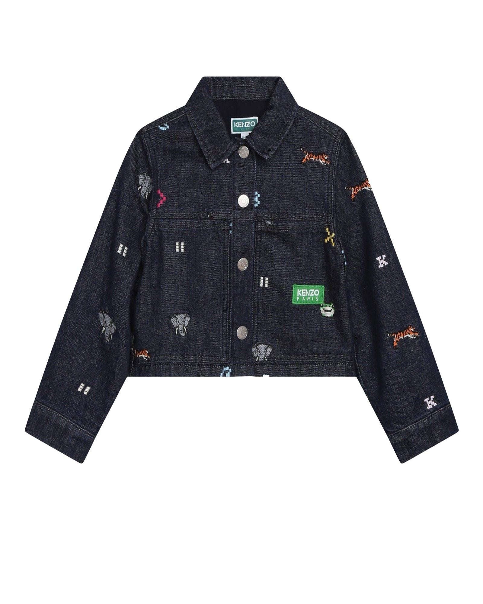 Veste denim en coton - Denim brut
