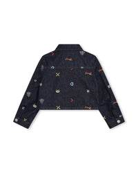 Veste brodé en denim - Denim Brut
