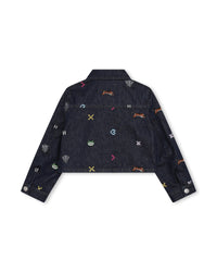 Veste denim en coton - Denim brut