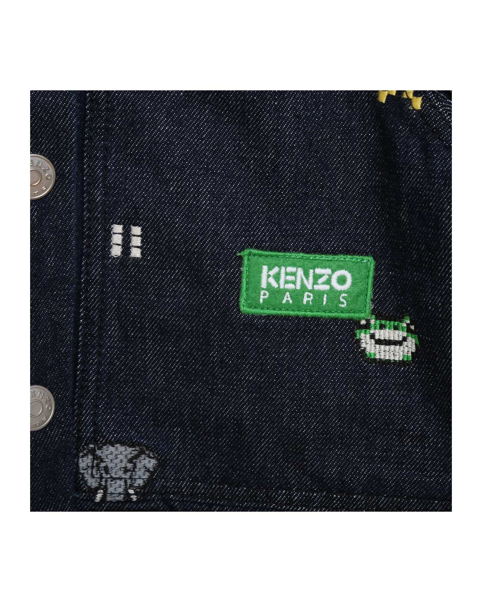 Veste brodé en denim - Denim Brut