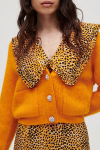 Cardigan en laine - Bright Marigold