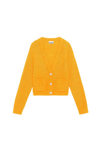 Cardigan en laine - Bright Marigold