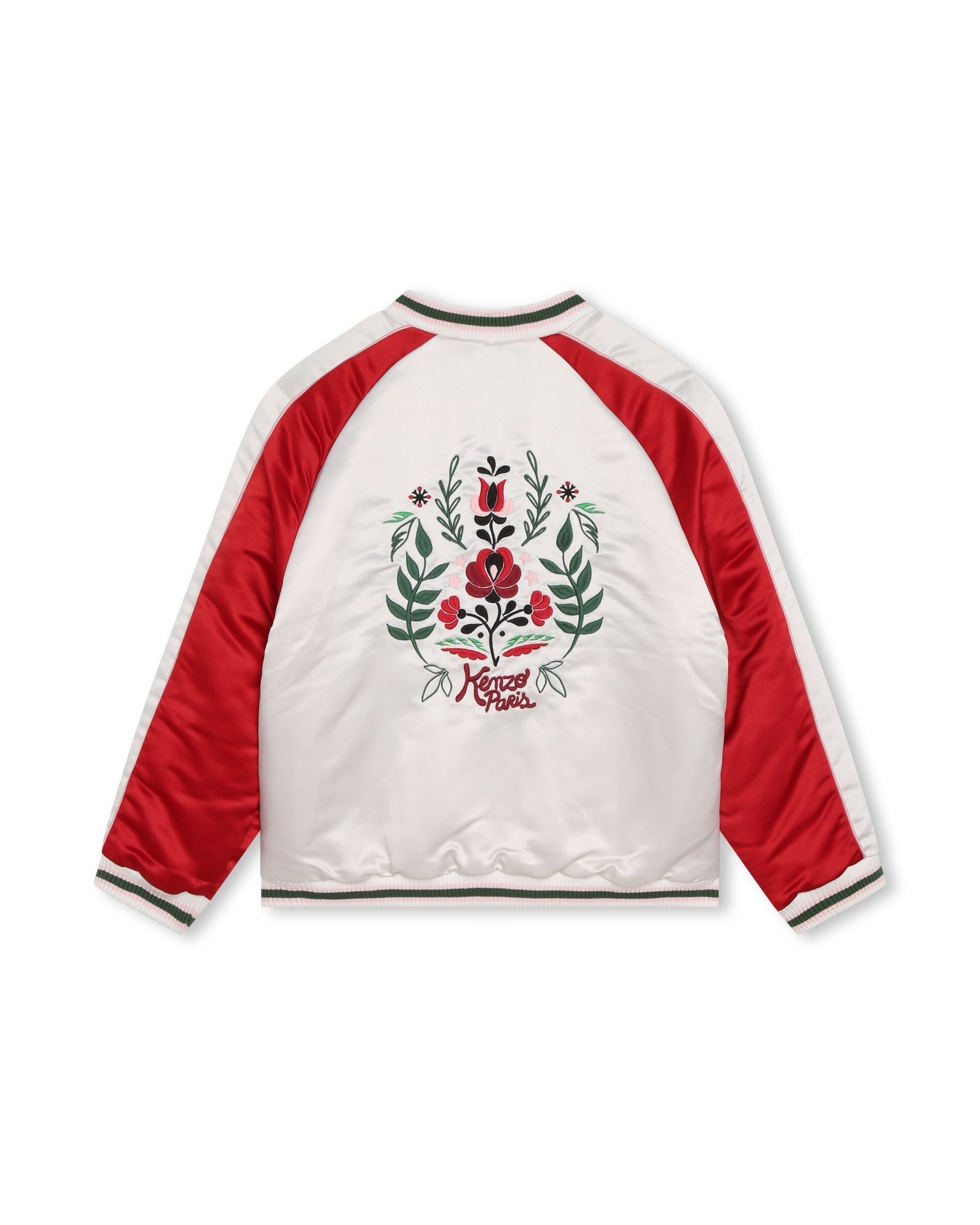 Blouson en satin - Ivoire