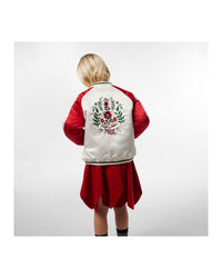 Blouson en satin - Ivoire