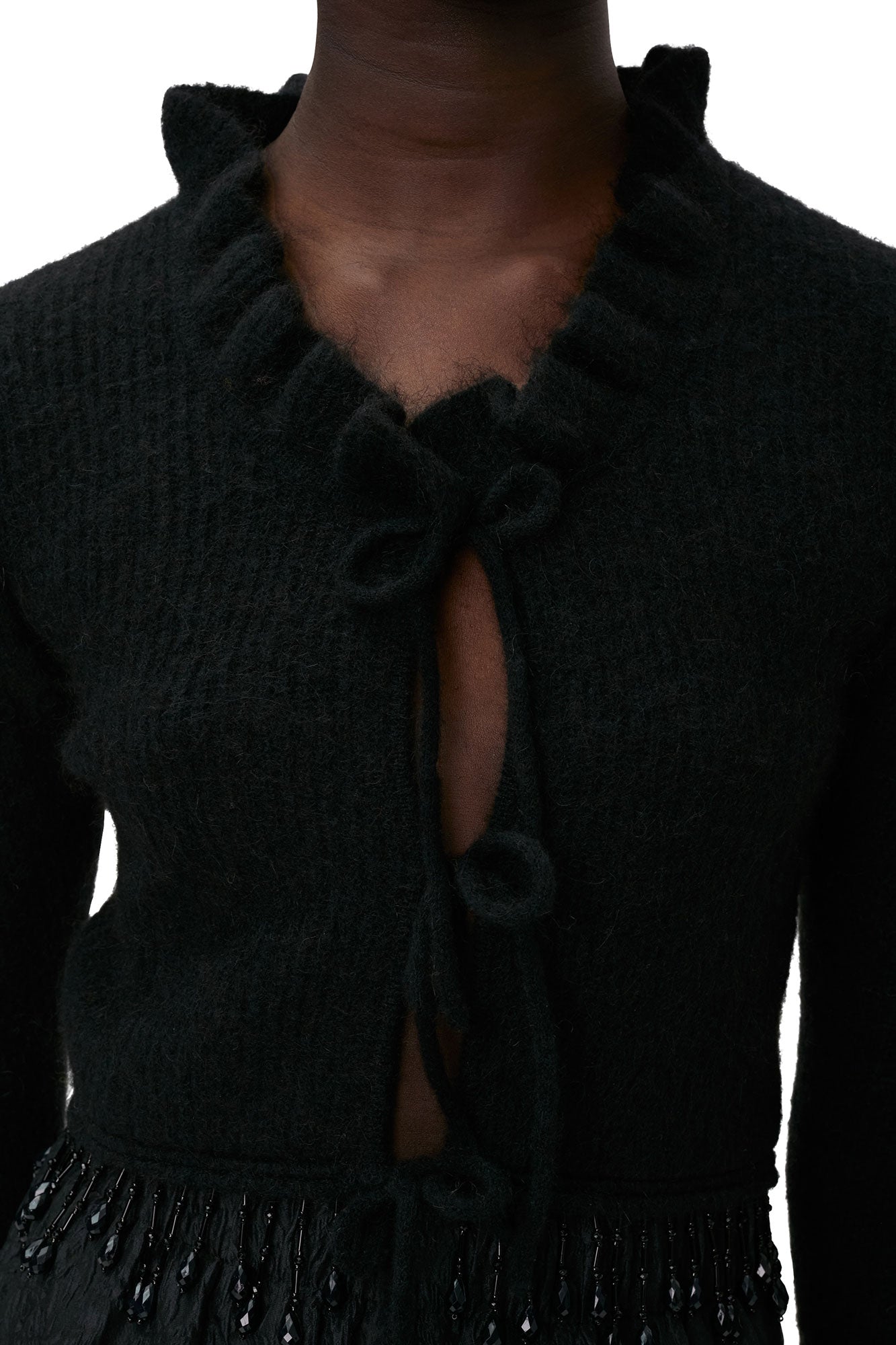 Boléro en laine - Black