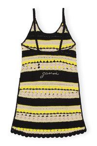 Robe courte en crochet - Golden Kiwi