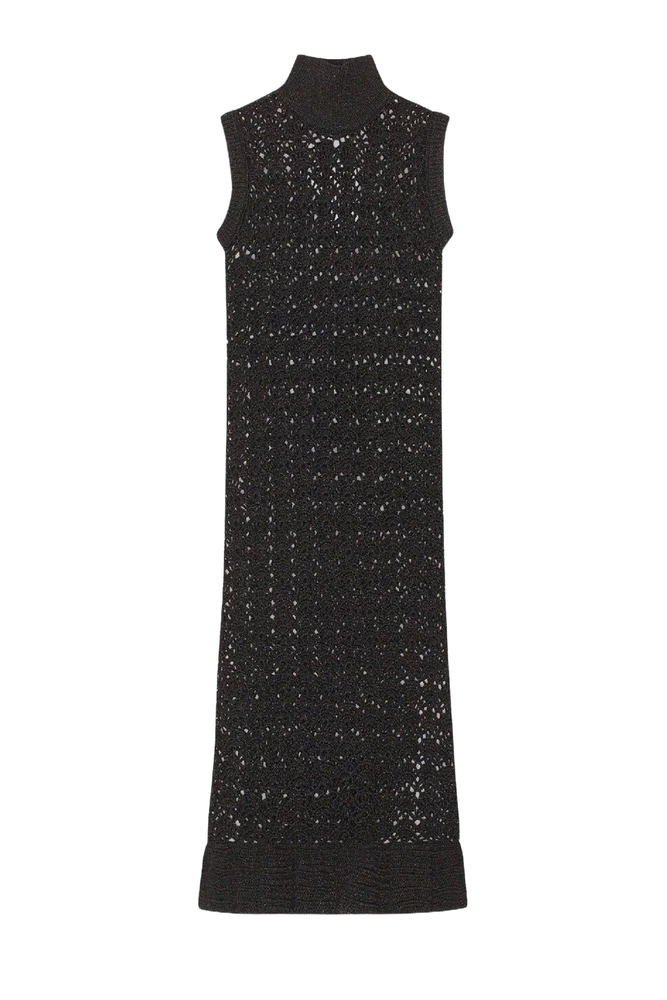 Robe à col montant - Black