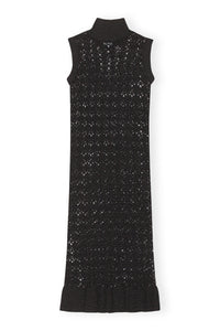 Robe à col montant - Black