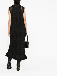 Robe à col montant - Black