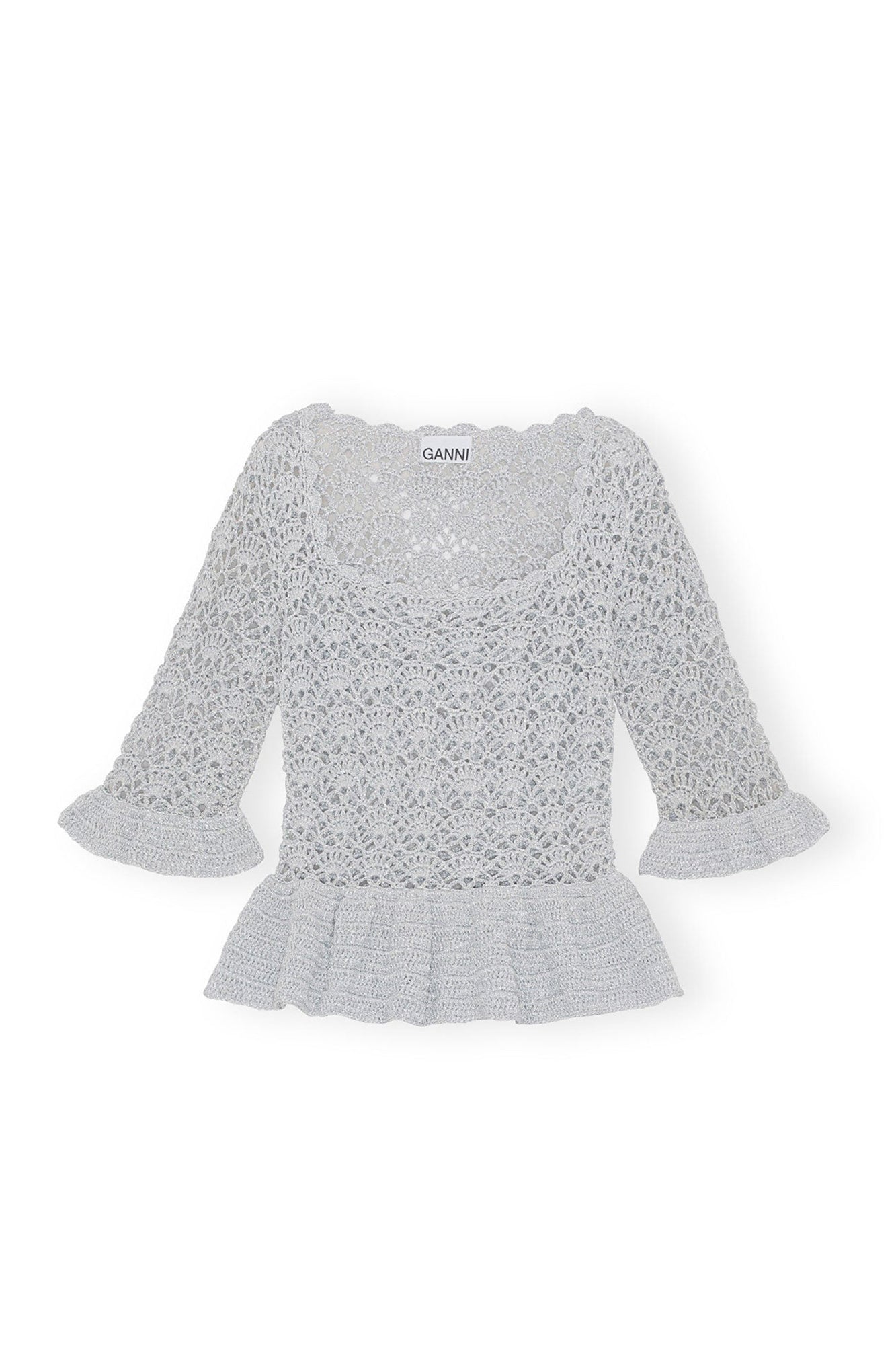 Blouse à volants en crochet - High Rise