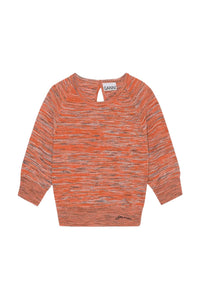 Top court en laine - Vibrant Orange