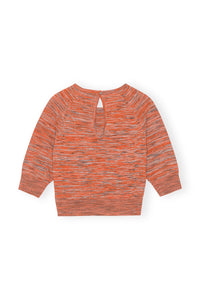 Top court en laine - Vibrant Orange