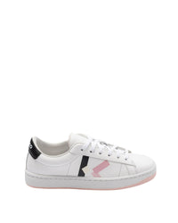 Low leather sneakers - Casse White