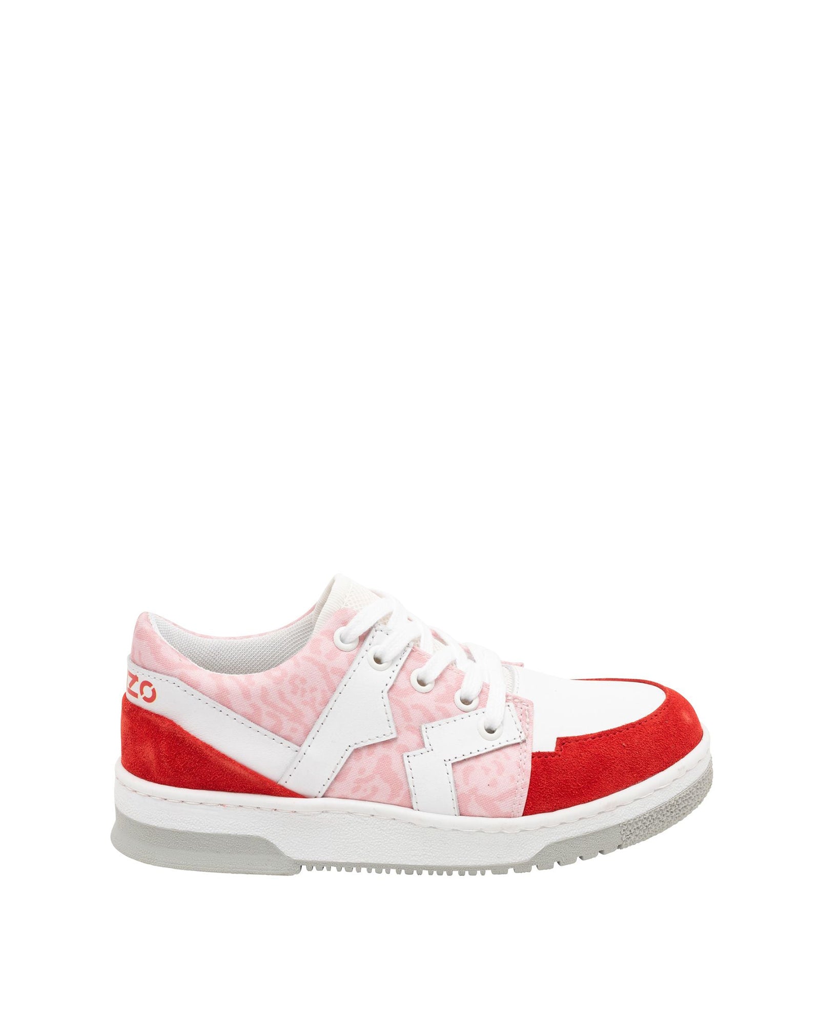 Sneakers à lacets imprimées - Aubepine