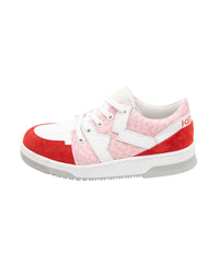 Sneakers à lacets imprimées - Aubepine