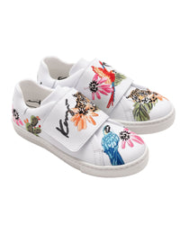 Baskets en cuir - Blanc