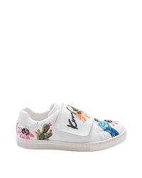 Baskets en cuir - Blanc