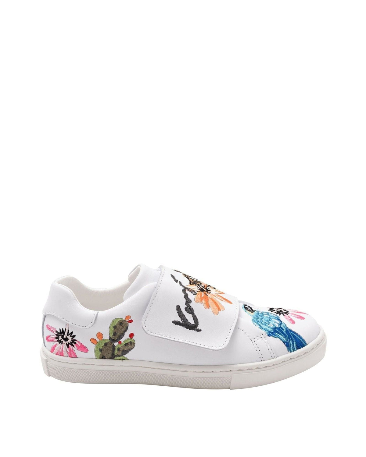 Baskets en cuir - Blanc