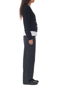 Cardigan en laine - Black