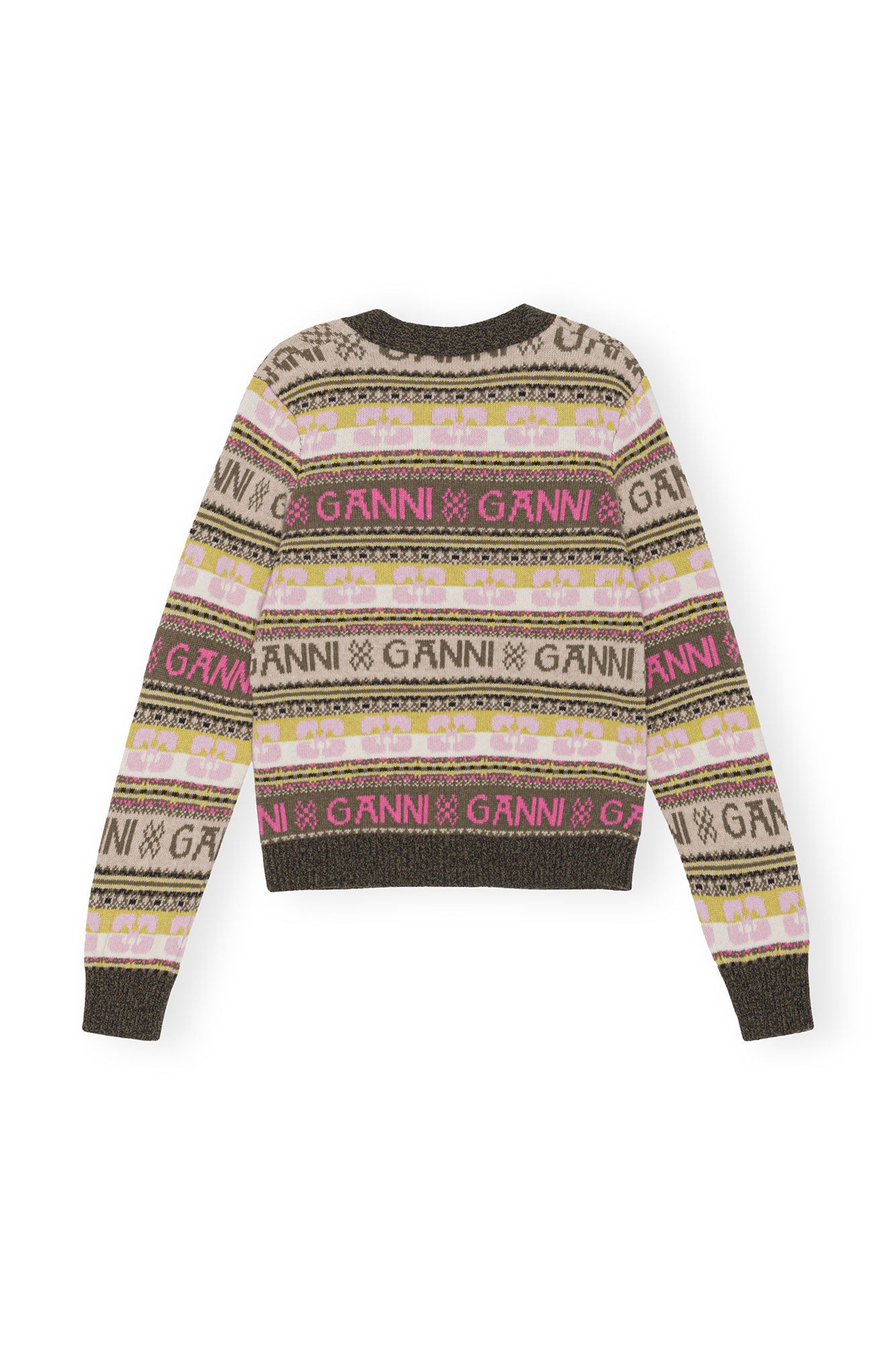 Cardigan avec logo en laine mélangé - Kalamata
