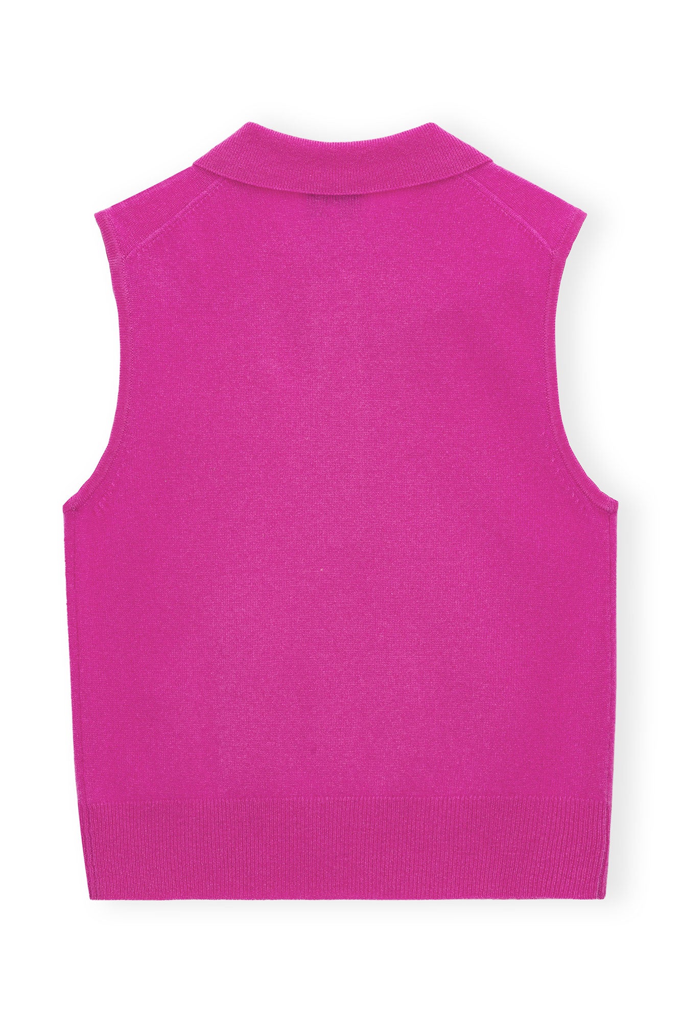 Polo sansa manches en laine et cachemire - Cone Flower