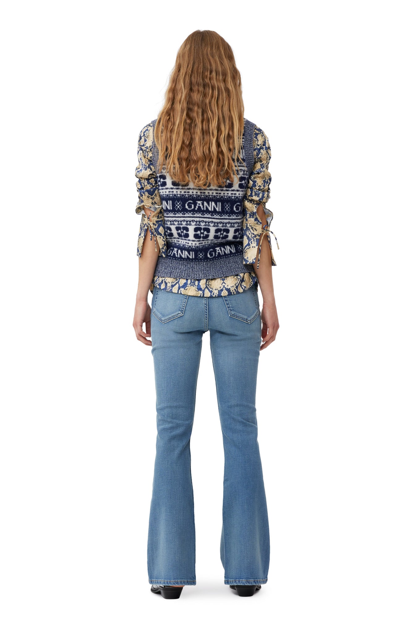 Pull sans manches avec logo en laine - Sky Captain