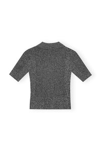 Polo Melange Rib - Black