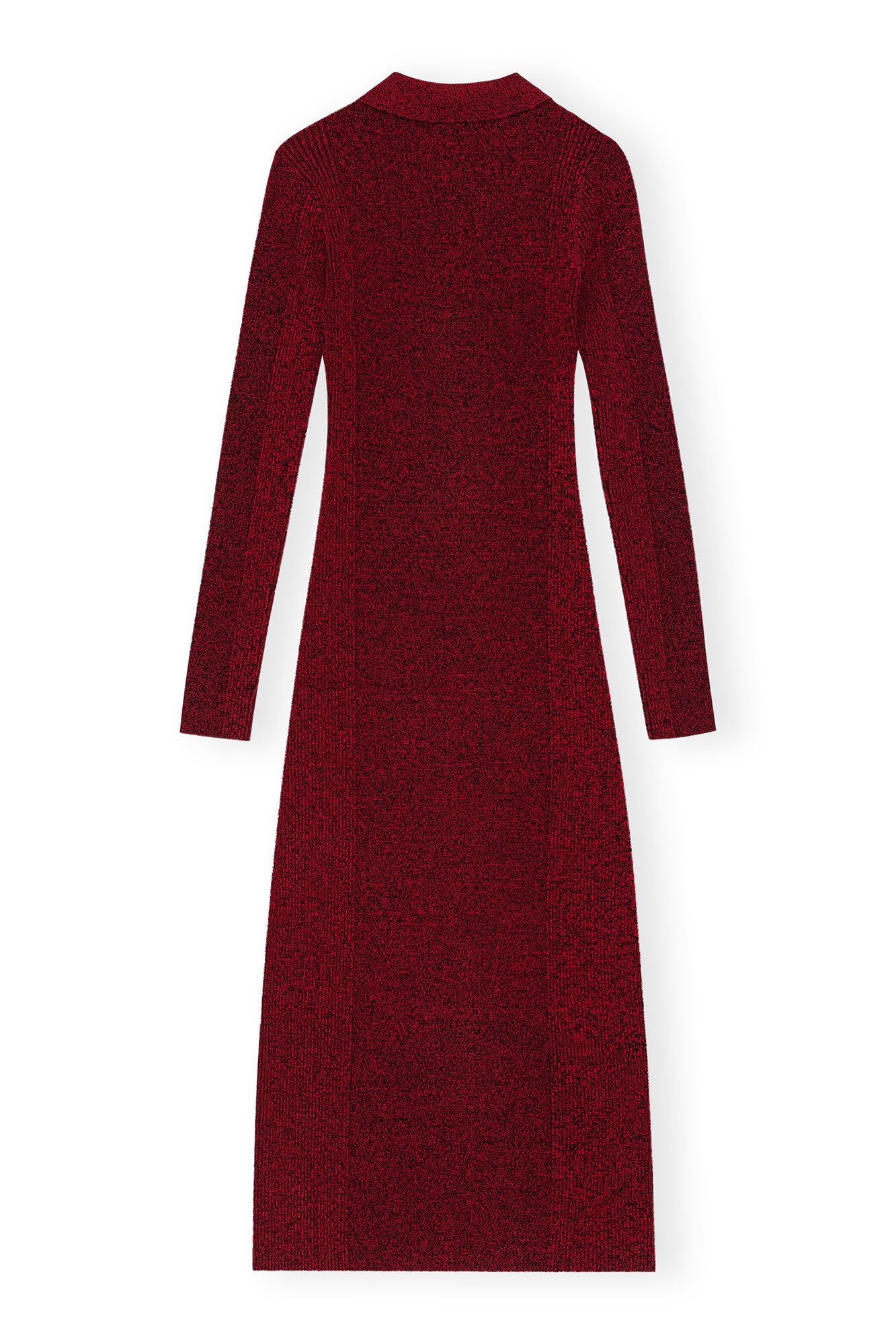 Robe Melange Rib Polo - High Risk Red