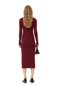 Robe Melange Rib Polo - High Risk Red