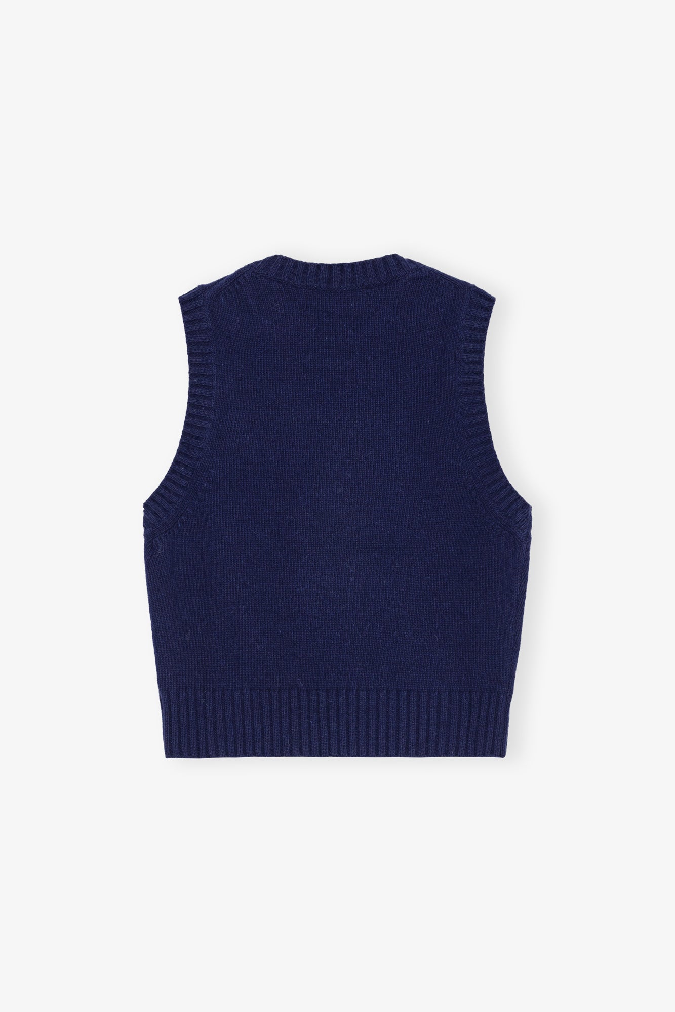 Pull sans manches imprimé en laine - Sky Captain
