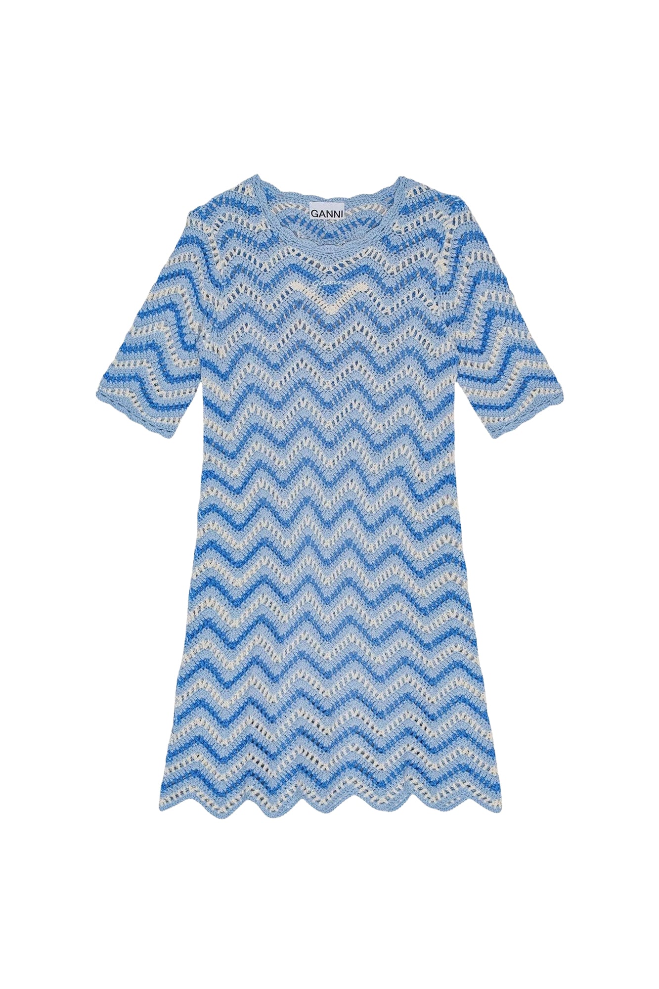 Crochet short dress - Heather