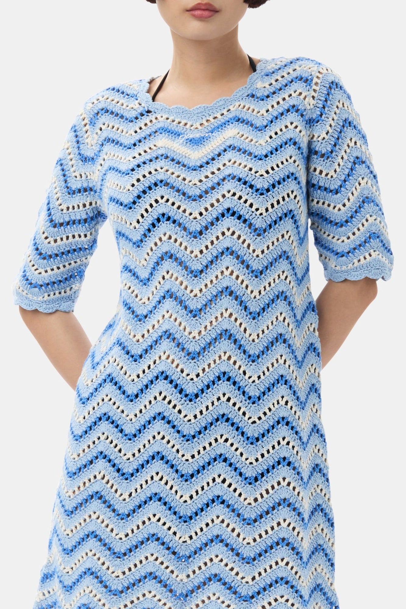 Robe courte en crochet - Heather