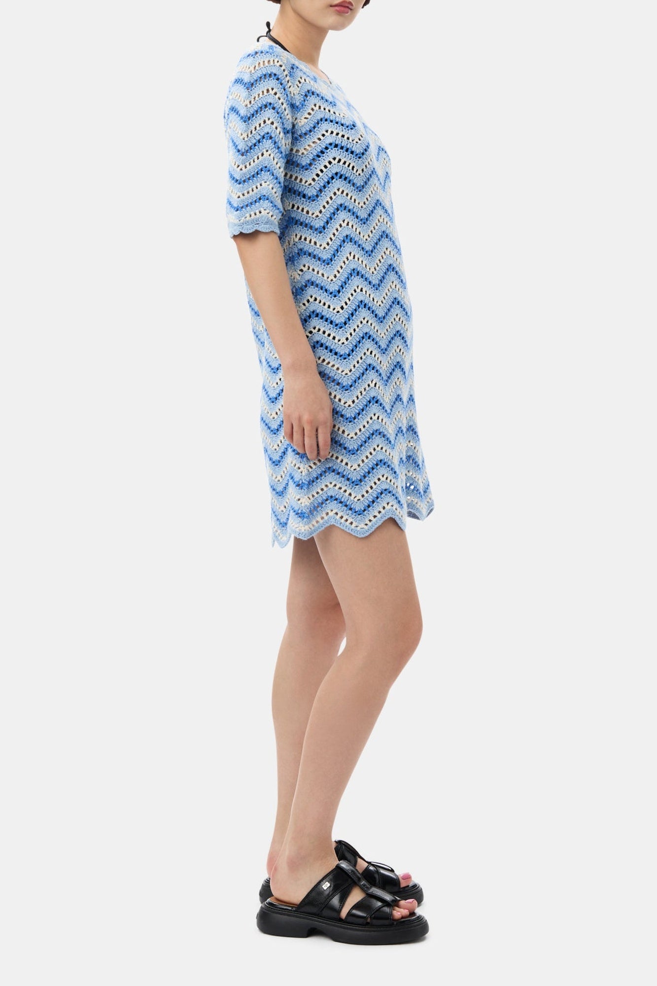 Robe courte en crochet - Heather
