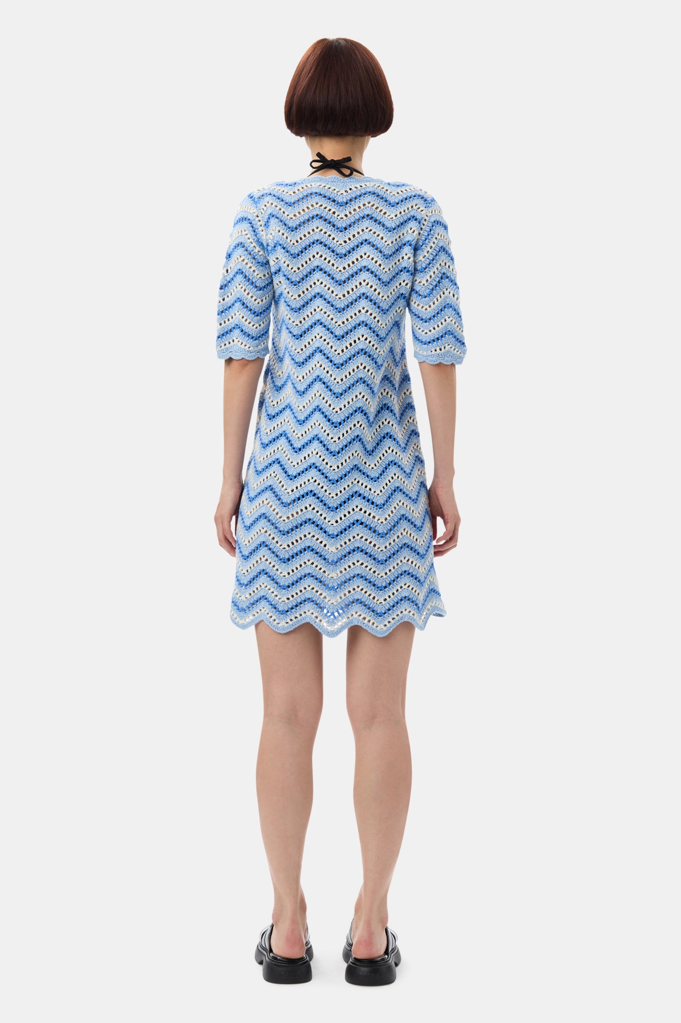Robe courte en crochet - Heather